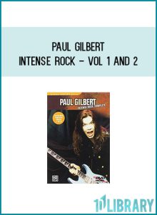 Paul Gilbert - Intense Rock - Vol 1 and 2 at Midlibrary.com