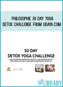 Philosophie 30 Day Yoga Detox Challenge from Udaya.com at Midlibrary.com