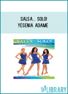 A beautiful and diverse array of salsa dance moves you can perform solo. Perfect for solo vignettes within partner dance, or for non-partner performance and social dance occasions. Yesenia introduces a sequence of steps, drills them individually and as a combination, and then puts them to music. Even if you are not on a trajectory toward partner dancing, you can enjoy salsa vibe and perform!