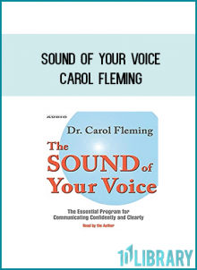 In this remarkable audio program, Dr. Fleming helps you identify your "voice image" and provides techniques for correcting any communication problem. The Sound of Your Voice takes you step-by-step through the fundamentals of good vocal technique. You will learn what your voice says about you, how to analyze your voice and diagnose its problems, how to modify regional dialects and get rid of annoying mannerisms, how to become more assertive, and much more. Designed for both men and women, and using real-life speaking situations to demonstrate various voice characteristics, this is an essential guide for anyone who needs to communicate confidently and clearly.