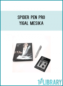 "It's hard to imagine so much efficient ingenuity in such a small space. Yigal's Spider Pen Pro is absolute perfection. And it produces absolute miracles."