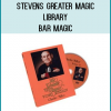 Featuring: Eric Mead, Bob Sheets and Scotty York. Imagine the fun performing behind the bar as a magic bartender. You’ll need to know more than a few card tricks though. In two hours these magicians use their years of experience to show and tell you how to be a success behind the bar. They reveal some of their proven, favorite routines and also discuss in four informative interviews how to make a good living performing in this venue. This is the definitive tape on the art of Bar Magic.