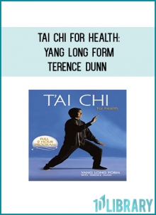 One of the essential principles of t'ai chi is complete relaxation, letting the lower body sink as if rooted into the ground while the upper body floats above. The movements are slow, circular, fluid, and balanced. In T'ai Chi for Health: Yang Long For