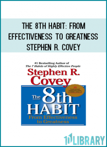From Stephen R. Covey comes a profound, compelling, and groundbreaking book of next-level thinking that gives a clear way to finally tap the limitless value-creation promise of the “Knowledge Worker Age.”