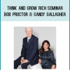 Sandy Gallagher, a successful banking attorney, saw Bob Proctor LIVE at a Science of Getting Rich Seminar in August of 2006 and it changed her entire life. That weekend she set a goal to be in Bob’s Inner Circle as his closest adviser. Today, she’s the President, CEO and Co-Founder of the Proctor Gallagher Institute – working side-by-side with Bob Proctor and their team in bringing this life changing information to the world