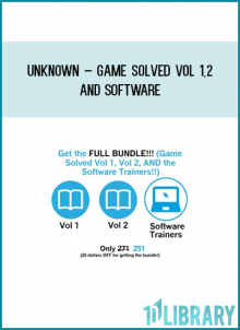 Unknown – Game Solved Vol 1,2 and software at Midlibrary.com