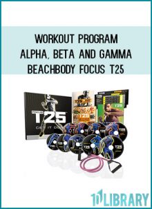 Focus T25 Workout Training DVD Set with Resistance Band NEW Focus T25 Alpha + Beta Workout Training DVD’s + Resistance Band