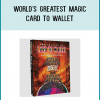 The discovery of a chosen - and oftentimes signed - playing card in the magician's wallet is a centuries-old crowd pleaser, and if you're looking to add this all-time audience favorite to your repertoire, you won't find a better starting point than this collection.