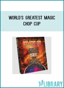The Chop Cup has been a signature effect for many of magic's most successful performers, and on this DVD you'll find marvelous ready-made routines in addition to scores of ideas and stratagems to add to an existing routine.