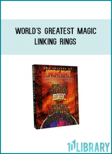 In this volume, you'll discover the Linking Rings, one of magic's most enduring classics. For centuries, magicians have charmed, baffled and amused their audiences with the mysterious linking and unlinking of solid metal rings and on this DVD, you'll see some of the most magical routines ever created for this ancient trick from six modern masters, each with their own take on the Rings.