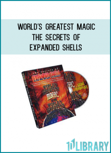 The expanded shell coin is one of the close-up magicians greatest utility gimmicks but unfortunately, many magicians have never really explored the full potential of this precision-machined and very powerful item.