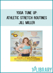 This Jill Miller Post Workout Stretch Routine DVD includes over 105 minutes of highly specialized athletic stretch routines that are integral for athletes at all levels. Routines have been specially created for the following: Running, Cycling, Swimming, Tennis, and Golf, focused on lengthening, strengthening and balancing your shoulders, back, hips, core, and hamstrings; helping to avoid a range of problems, from bursitis to IT band syndrome. Includes a bonus "Warm Up" routine.