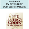 Dr Sue Morter – ECM-21-VIDEO-DIG The Energy Codes of Manifesting – Video of Live Event