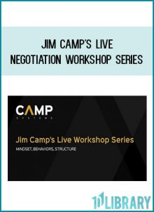 Jim Camp's Live Negotiation Workshop Series at Tenlibrary.com
