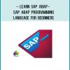 Learn SAP ABAP- SAP ABAP Programming Language For Beginners at Tenlibrary.com