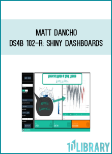 Matt Dancho – DS4B 102-R Shiny Dashboards