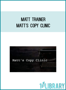 Matt Trainer - Matt's Copy Clinic at Midlibrary.net