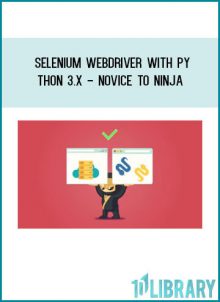 Selenium WebDriver With Python 3 at Tenlibrary.com