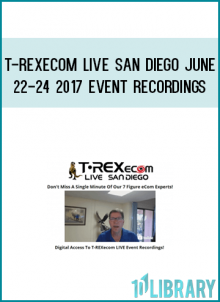 Yes, that’s right… we’re going to be recording the entire T-REXecom LIVE event!