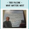 Todd Falcone - What Matters Most at Tenlibrary.com