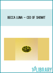 Becca Luna – CEO of Showit