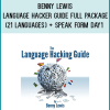 Benny Lewis - Language Hacker Guide Full Package (21 Languages) + Speak form Day1 at Midlibrary.net