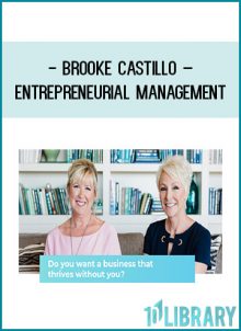 Brooke Castillo – Entrepreneurial Management at Tenlibrary.com