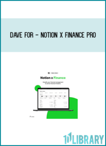 Dave For - Notion x Finance PRO