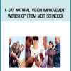 6 day Natural Vision Improvement Workshop from Meir Schneider at Midlibrary.com