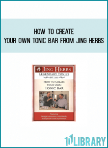How To Create Your Own Tonic Bar from Jing Herbs at Midlibrary.com