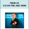 Penguin Live 9252016 from James Brown at Midlibrary.com