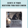 Secrets of Power Negotiating from Roger Dawson at Midlibrary.com