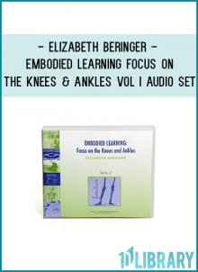 The lessons in this series are oriented toward those who wish to improve the functioning of their legs—and specifically their knees and ankles. Most programs for the improvement of difficulties in the knees depend on strengthening. This educational program focuses on other issues critical to the health of knees and ankles, addressing such themes as improving the flexibility of all the joints in the legs for greater resiliency; how to reduce chronic tension that interferes with comfortable, healthy movement; how to distribute effort through the legs in order to reduce strain on particular joints and the improvement of alignment through the joints.The Feldenkrais Method always works with individual joints in the context of larger movement patterns involving the whole person thus focusing on overall posture will also be used to enhance the functioning of the knees and ankles.