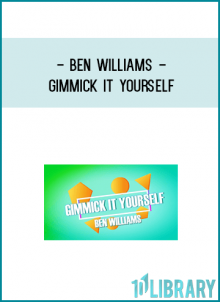Gimmick It Yourself is a project I have long thought about doing. These are all effects I have developed to solve a problem I have at