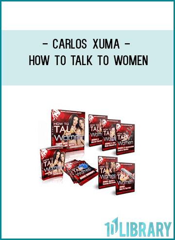This program from Carlos Xuma provides you with a “plan” of effective conversation with women – a complete roadmap of how to get women to talk to you, open up to you, and pay attention to you.