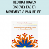 This complete audio program will help you learn how to move easily, and recover from pain or injury. The six easy to understand Feldenkrais Awareness Through Movement lessons emphasize the value of being gentle in how you move and how you feel and think about yourself.