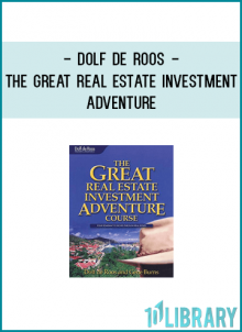 he Great Real Estate Investment Adventure Course is a live recording of a two-day event conducted by Dolf and his real estate adventure partner Gene Burns. Drawing from their own experience of acquiring 52 homes in 52 weeks, Dolf and Gene reveal their proven methods for creating wealth through real estate.