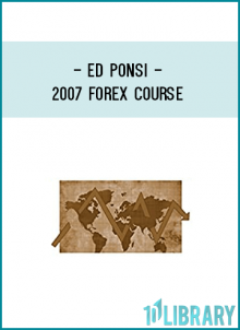 Learn Forex Trading from a professional Trader and money manager with the latest DVD from the FX Educator, Ed Ponsi