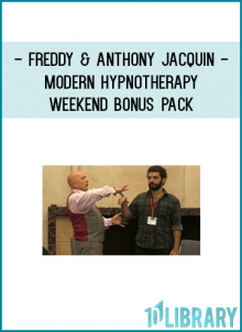 The Ultimate in Modern Hypnotherapy with Freddy and Anthony JacquinWe knew bringing Freddy and Anthony to Toronto would be great. But when the cameras started rolling, we had no idea how much incredible material they would pack into a single weekend.