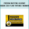 Hidden Cash Flow Fortunes is a training and partnership program that teaches new and seasoned real estate investors how to find and create up to 4 cash flow streams from each hidden cash flow deal. There is very little to no competition for these deals because