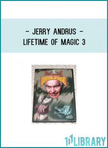 Volume three features two of the most popular Jerry Andrus creations, the "Startling Color Change" which