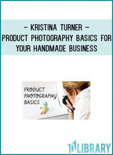 Learn the basics of product photography to take your handmade business to the next level! Crochet designer and photography enthusiast Kristina Turner of Tiny Curl covers everything beginners need to know to set up a DIY home photo studio and shoot