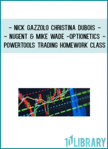 Optionetics – PowerTools Trading Homework Class – Nick Gazzolo, Christina DuBois-Nugent & Mike Wade – 20100429
