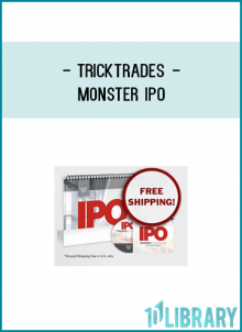 Beat the Big Boys and level the playing field when you learn how to take advantage of these highly secretive but effective IPO strategies