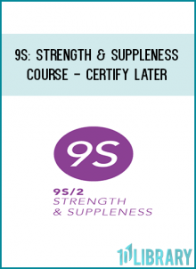 9S:Strength & Suppleness is a high-level course designed to make you rethink strength and suppleness training from a foundational level. While we use these forms of training to change the periphery of the body, every rep of every exercise is ultimately based on brain function. Understanding this at a deeper level can help you make every rep your clients perform more precisely targeted to both their strength and suppleness needs and their goals. *package discounts available When you register and pay for 9S: Strength & Suppleness you will get access to: Full Course Recording Course manual Course PowerPoint Archived course- full recording* Research Archive Video libraries- course specific** Live attendance at an in-person at no additional cost Reattend the live course for free, for life! Access to future updated material *9S courses with current archives: Speed The Next Evolution Sustenance Strength Structure **Video Libraries: Strength- ACM Video Manual Structure- Assessment Video Library Skill & Style- Sports Video Library NOTE: R-Phase and I-Phase are required before purchasing this course.