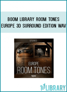 Boom Library Room Tones Europe 3D Surround Edition WAV
