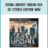 Boom Library Urban USA 3D Stereo Edition WAV