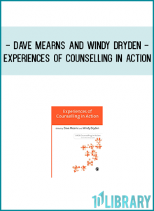 client-counsellor relationship. And each examines the intense personal meanings of `success′ or `failure′ in the client or counsellor role. An analysis of the implications for the counselling relationship concludes the volume.