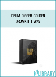 Drum Digger Golden Drumkit I WAV