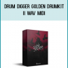 Drum Digger Golden Drumkit II WAV MiDi